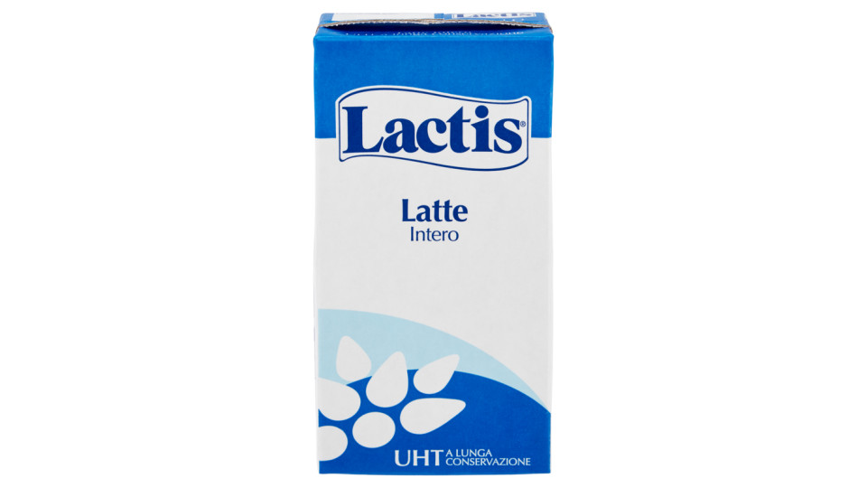 Lactis Latte Intero UHT a Lunga Conservazione