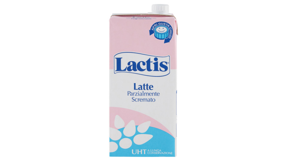 Lactis Latte Parzialmente Scremato UHT a Lunga Conservazione