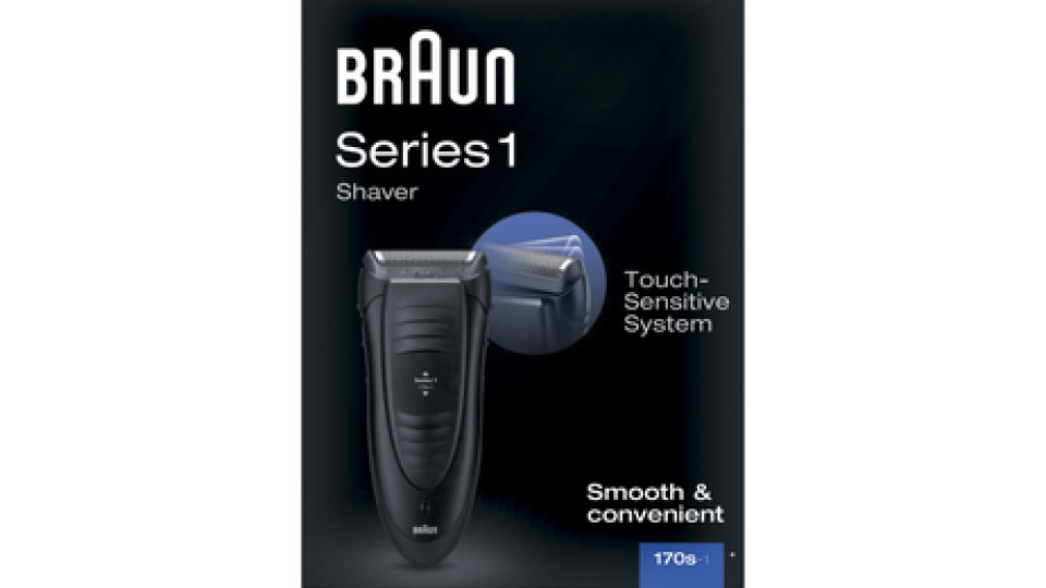 Braun Series 1 130 s-1 Rasoio Elettrico a Lamina