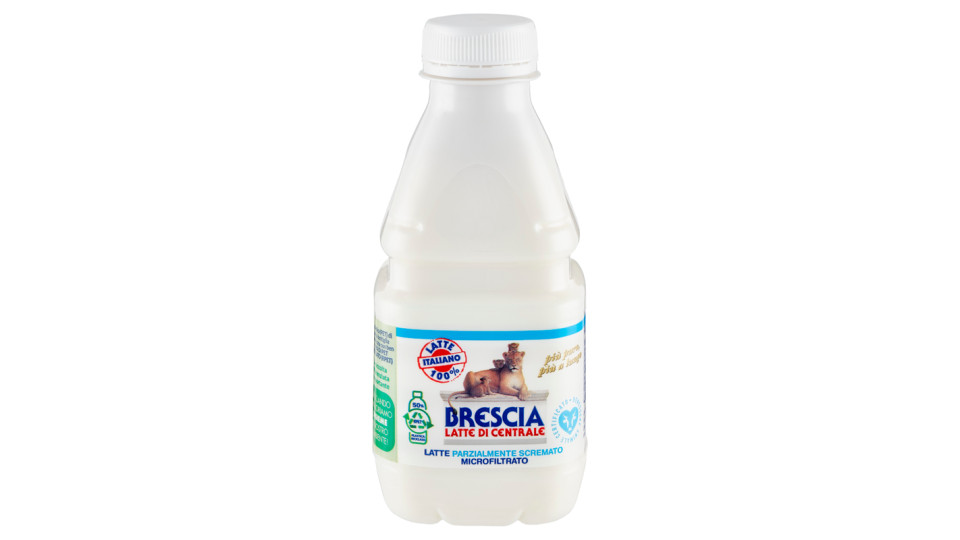 Brescia Latte di Centrale Latte Parzialmente Scremato Pastorizzato Microfiltrato