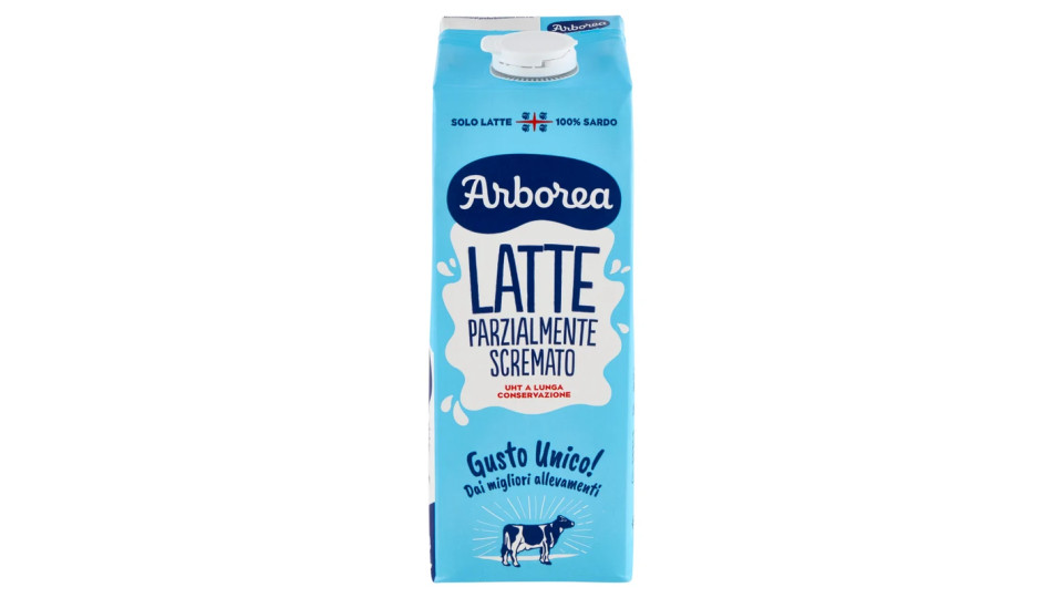 Arborea Latte Scremato UHT a lunga conservazione