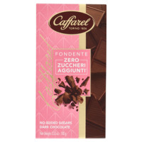 Tavoletta cioccolato fondente senza zucchero gr 100