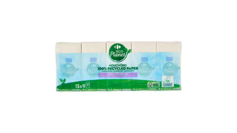 Carrefour Fazzoletti Eco planet