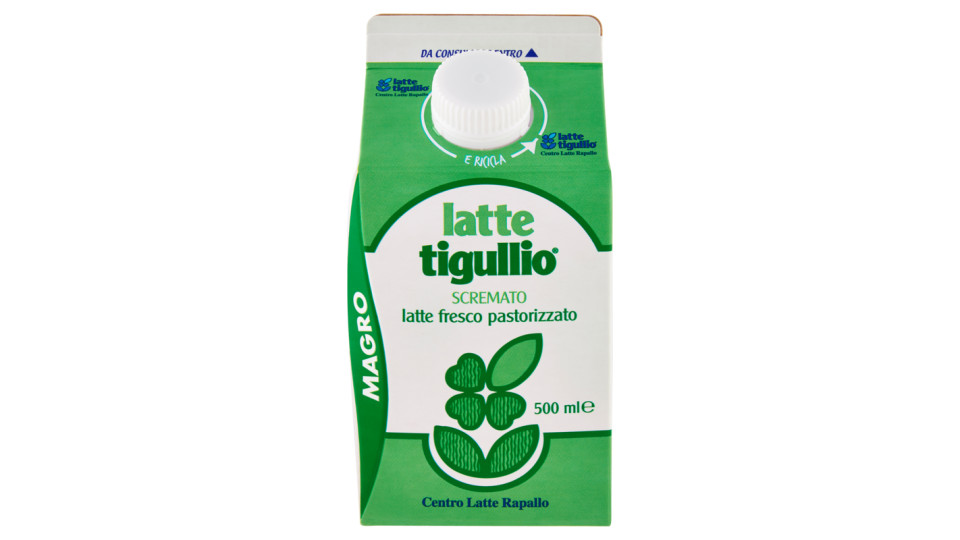 latte tigullio latte fresco pastorizzato Scremato