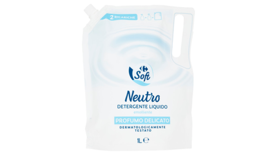 Carrefour neutro Detergente Liquido Profumo Delicato