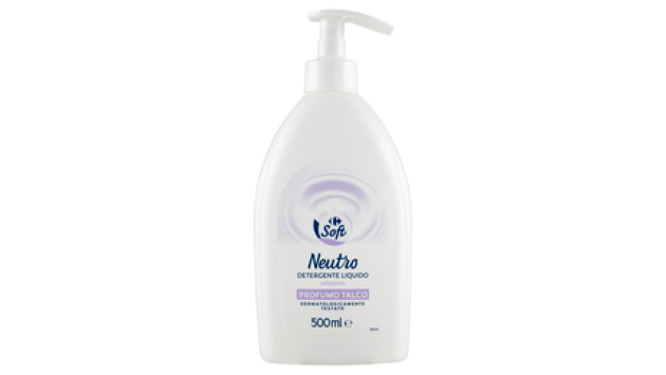 Carrefour neutro Detergente Liquido Profumo Talco