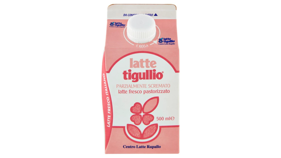 latte tigullio latte fresco pastorizzato Parzialmente Scremato