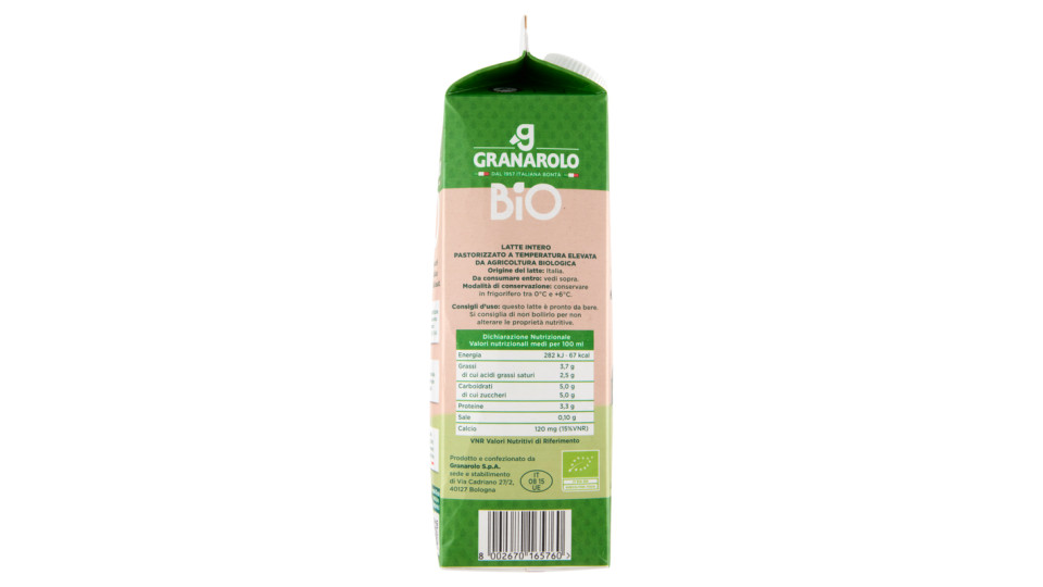 Granarolo Biologico Latte Bio Intero