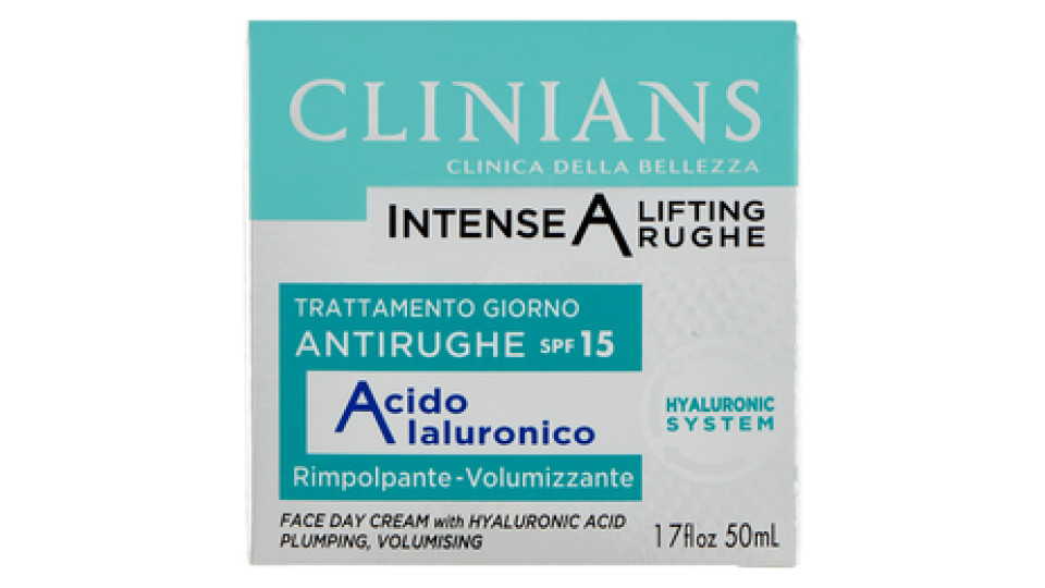 Clinians Intense A Lifting Rughe Giorno Trattamento Riparatore con Retinolo e Carnosina