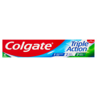 Colgate - Dentifricio Triple Action, Protezione Carie, Denti Bianchi, Alito Fresco