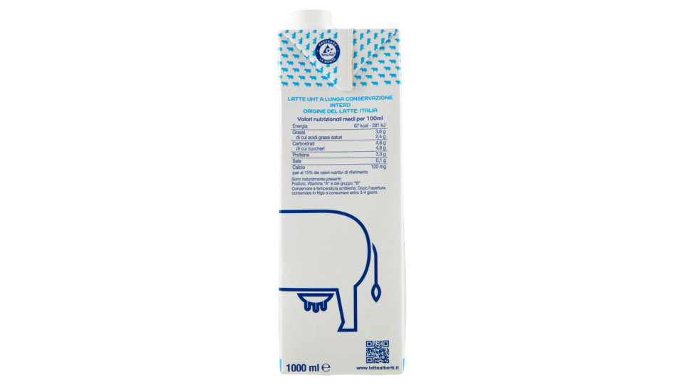 lattealberti latte UHT intero