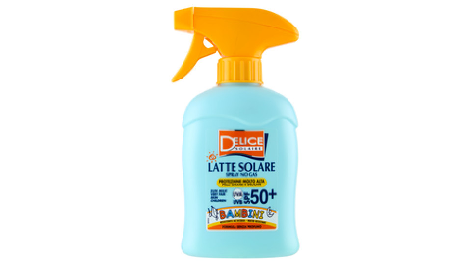 Delice Solaire Latte Solare Bambini Protezione Alta FP30