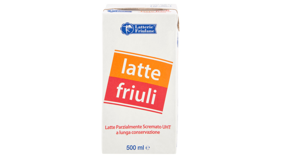 Latterie Friulane latte friuli Latte Parzialmente Scremato UHT a lunga conservazione