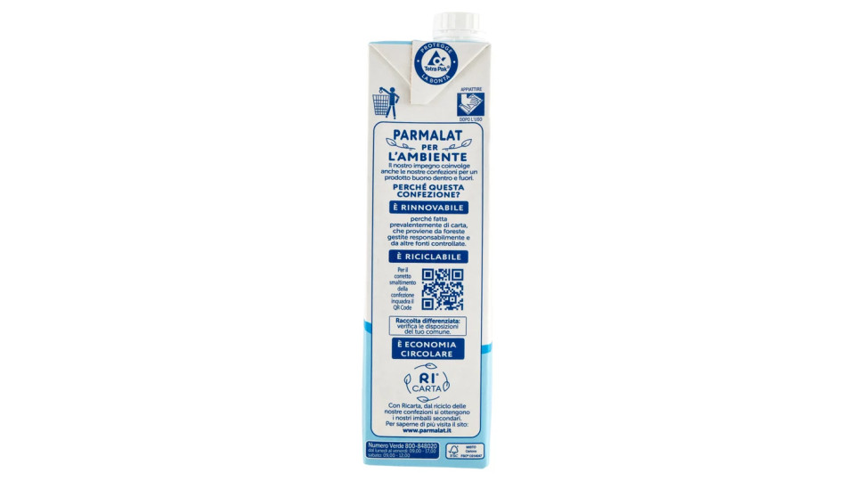 parmalat Bontà e Linea Latte Fresco Parzialmente Scremato