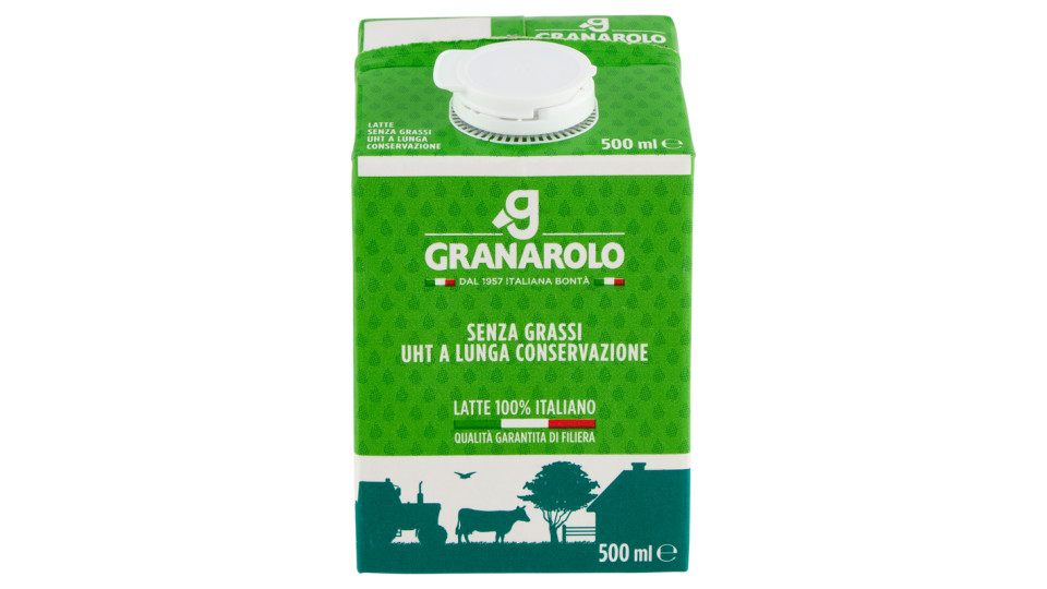 Granarolo Latte Magro 0% Senza Grassi Latte Scremato a Lunga Conservazione