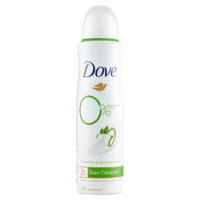 Dove, 0% Aluminium Salts cucumber & green tea scent deodorante spray