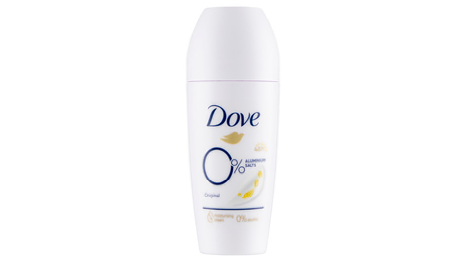 Dove original 0% aluminium salts