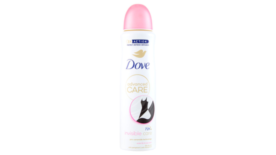 Dove invisible care water lily & rose scent anti-perspirant 150 ml