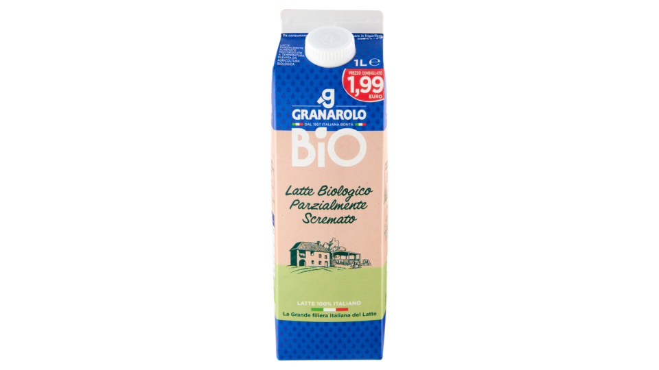 Granarolo Biologico Latte Bio Parzialmente Scremato