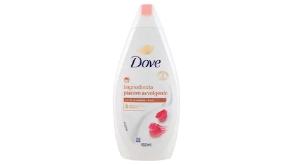 Dove Bagnodoccia Piacere Avvolgente Crema di Mandorla e Fiori di ibisco 