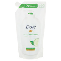 Dove, caring hand wash fine silk detergente cremoso ricarica