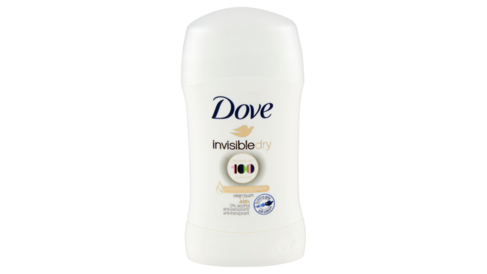 Dove invisibledry clean touch 40 ml