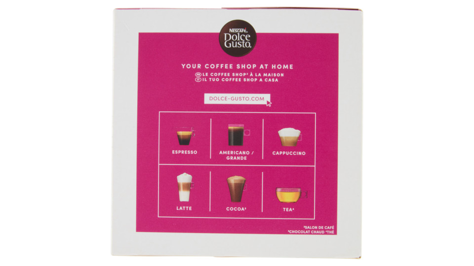 NESCAFÉ DOLCE GUSTO ESPRESSO DECAFFEINATO caffè espresso decaffeinato