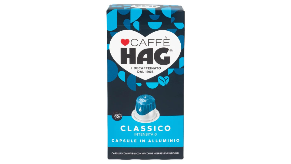 Caffè HAG Classico 10 Capsule