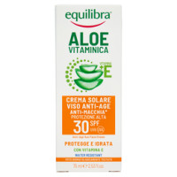 Aloe Crema Solare Viso Spf 30 Uvb Protezione Alta Anti-age