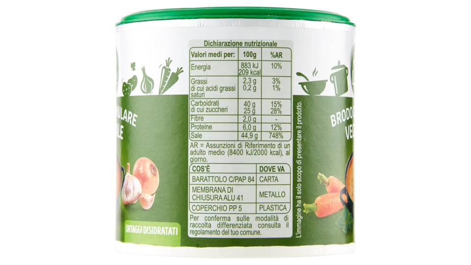 Carrefour I Sapori Vegetale Brodo Granulare