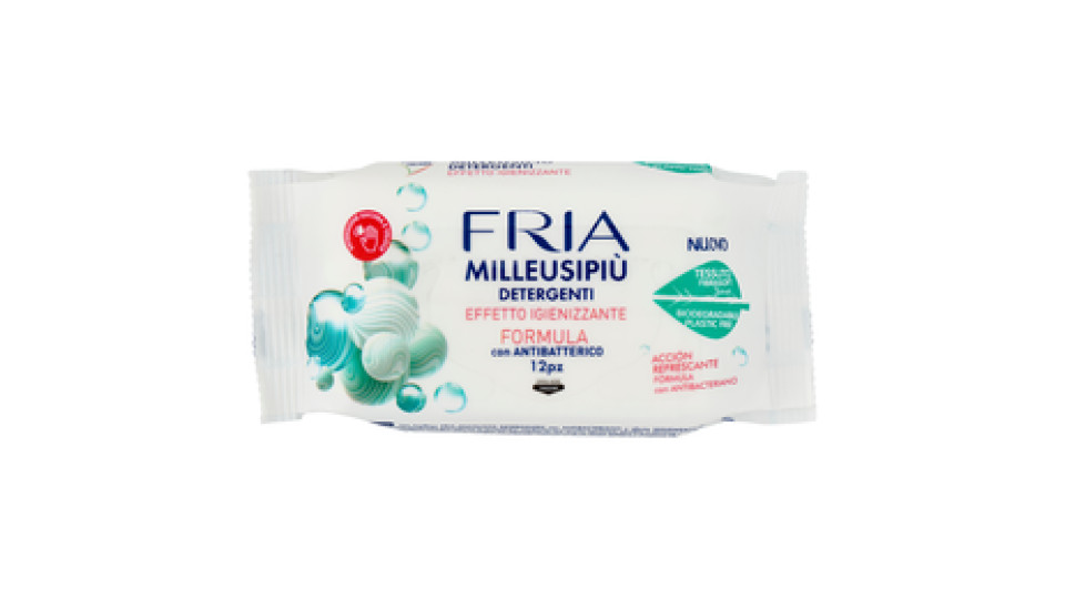 Fria Milleusipiù Detergenti Effetto Igienizzante 12 pz