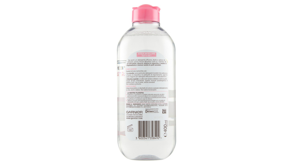 Garnier Acqua Micellare Tutto in 1 per Pelli Sensibili