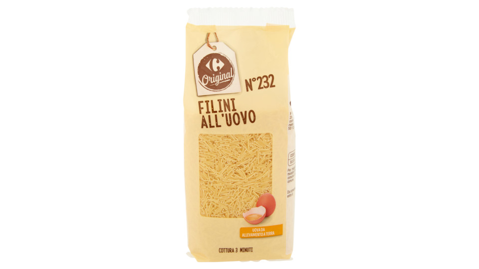 Carrefour Filini all'uovo N°232
