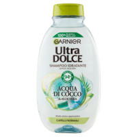 Garnier Ultra Dolce Acqua di Cocco e Aloe Vera - Shampoo Idratante per capelli secchi