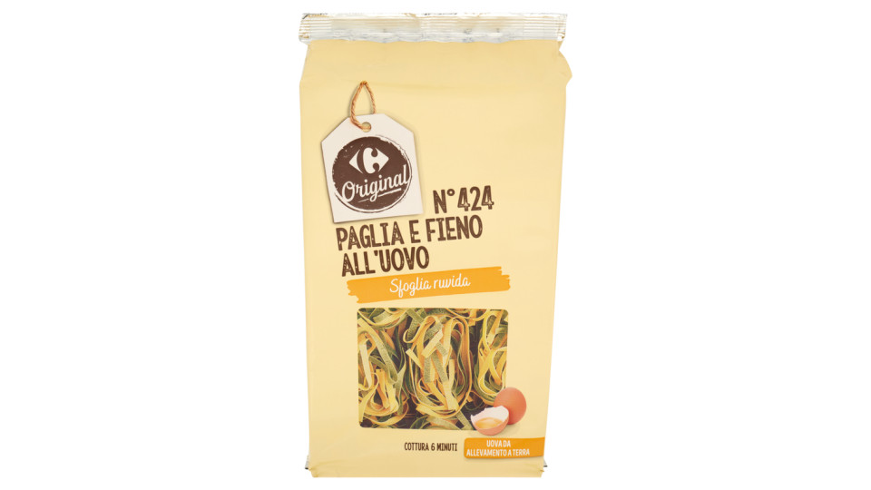 Carrefour Paglia e Fieno all'uovo N°424