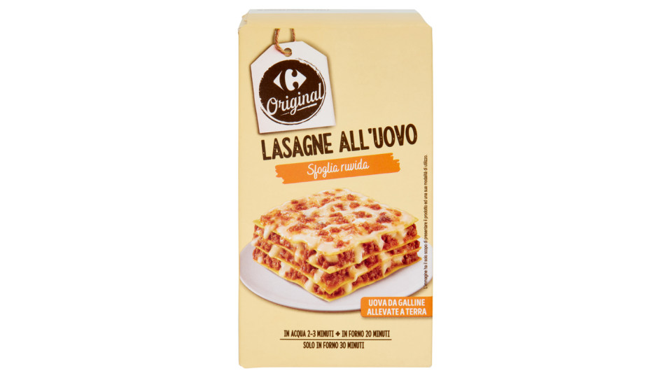 Carrefour Lasagne all'uovo