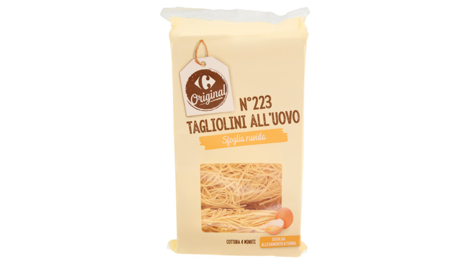 Carrefour Tagliolini all'uovo N°223