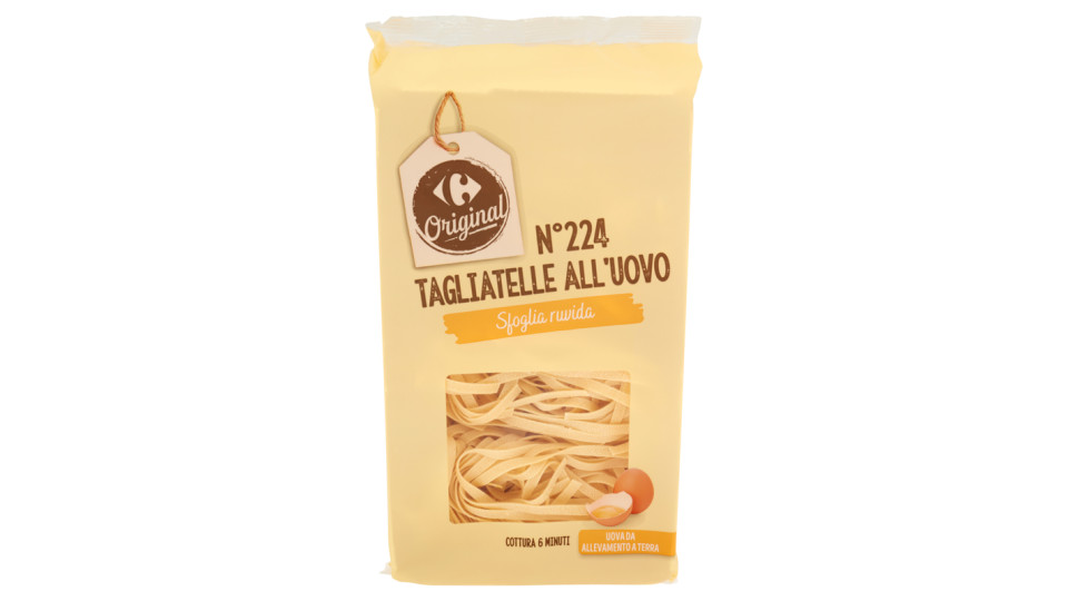 Carrefour Tagliatelle all'uovo N°224