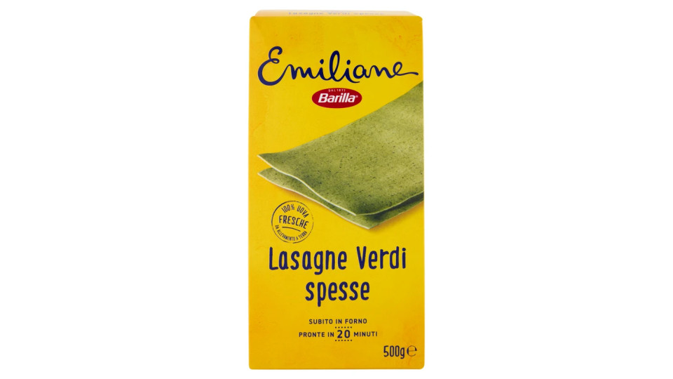 Barilla Emiliane Lasagne Verdi