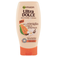 Garnier Ultra Dolce Balsamo Al Latte Di Vaniglia E Polpa Papaya Per Capelli Lunghi E Fragili
