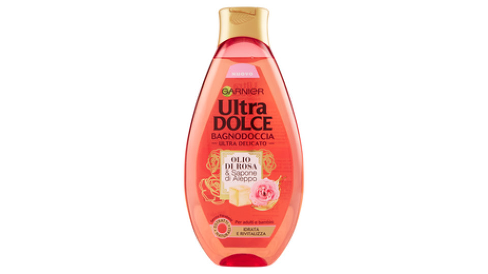 Garnier Ultra Dolce olio d'argan e di camelia Bagnodoccia Ultra Delicato