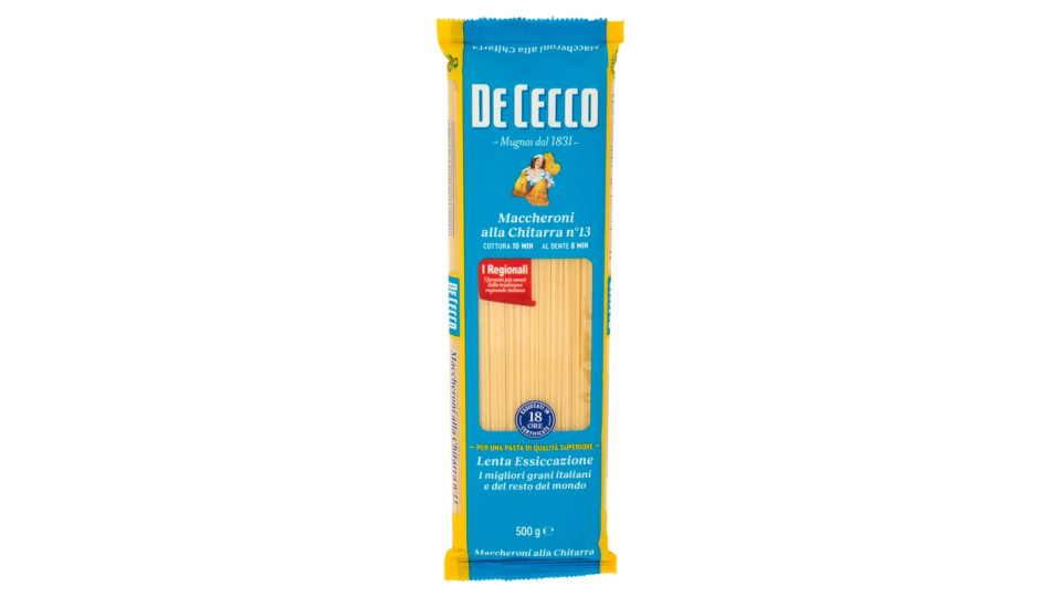 De Cecco Maccheroni alla Chitarra n° 99 Specialità all'Uovo