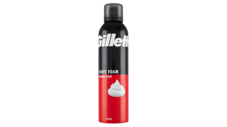 Gillette Classic Schiuma da Barba per Pelli Sensibili