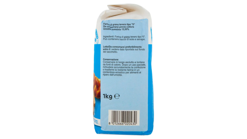 Carrefour Farina "0" manitoba di grano tenero