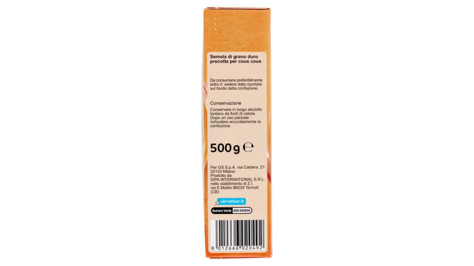 Carrefour Cous Cous Grana media