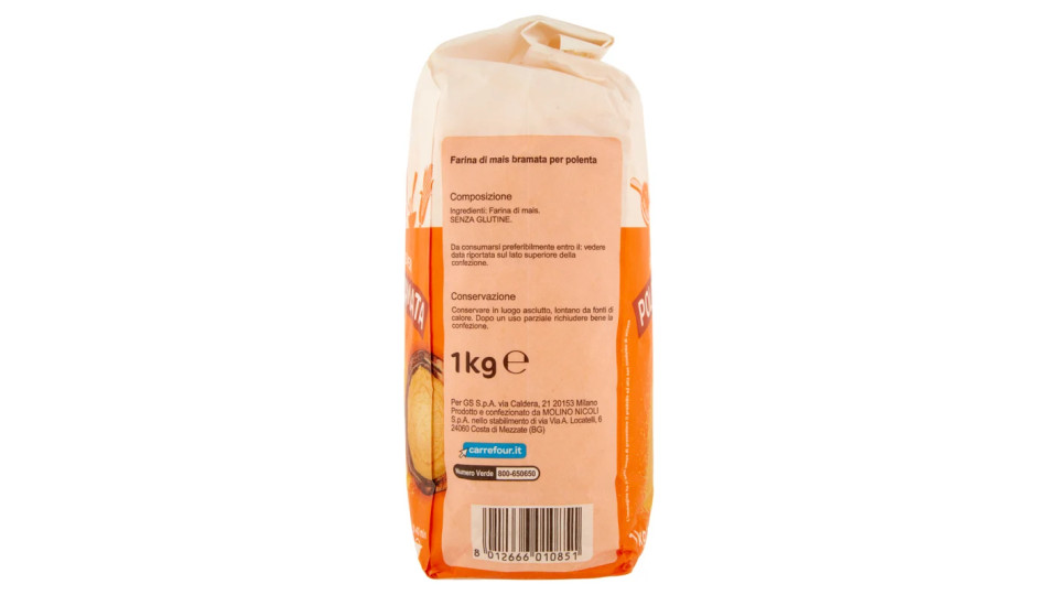 Carrefour Farina per polenta Bramata