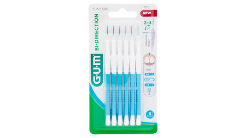Gum, Bi-Direction scovolino mm 0.9 ISO size 2