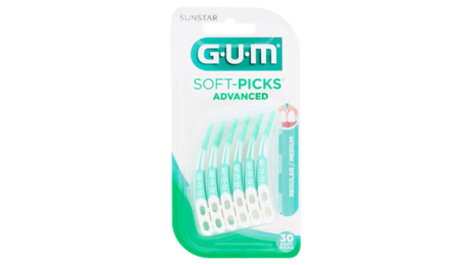 Gum Soft-picks Advanced Regular 30 Soft-picks