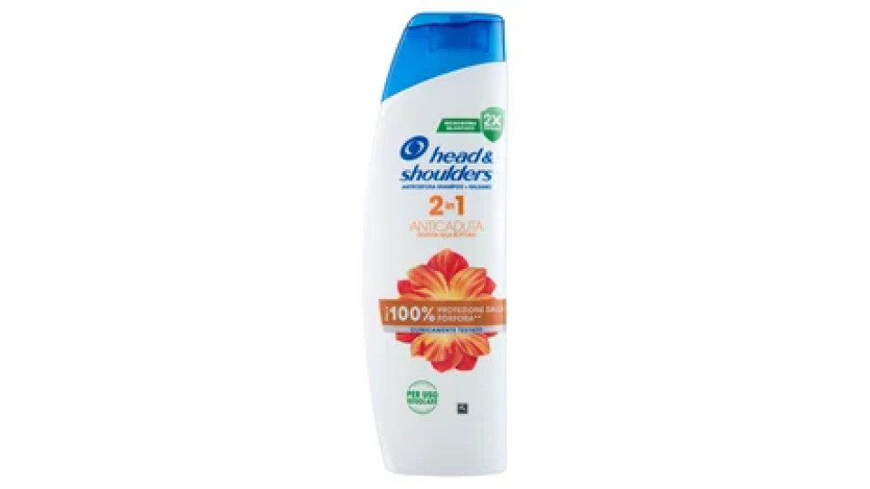 Head & Shoulders Antiforfora 2in1 Anticaduta, Shampoo e Balsamo
