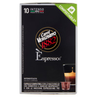 Caffè Vergnano 1882 Èspresso1882 Lungo Intenso 10 Capsule Compatibili Nespresso
